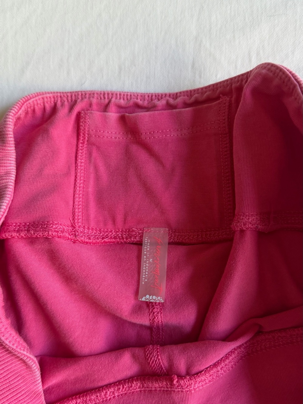 Free People Movement Pink High-Waist Bike Shorts - Picture 4 of 6